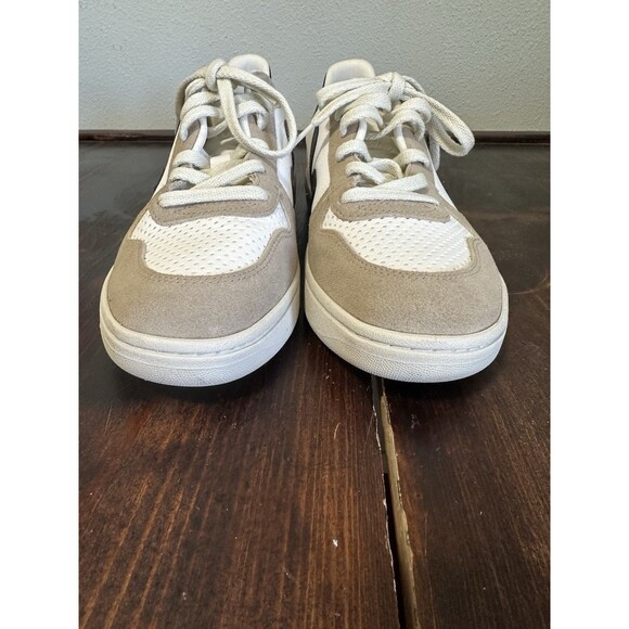 VEJA V-10 Leather White Paros (black) Sahara Sneaker Men’s Size 10 NWOB - Picture 2 of 9